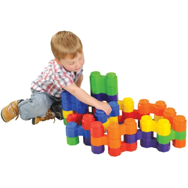 Early Learning Jumbo Double Octagon Builders – 36 Pcs