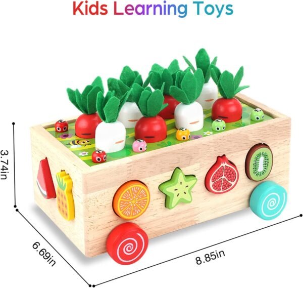 Montessori Wooden Educational Toys for Toddlers (Ages 1–3) - Image 2